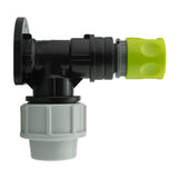 Wall Flange Kit 32mm MDPE + Female Quick Connector - Armstrong Cheshire