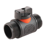 Wall Flange Kit 32mm MDPE + In-Line Valve + 1/2" Barb - Armstrong Cheshire