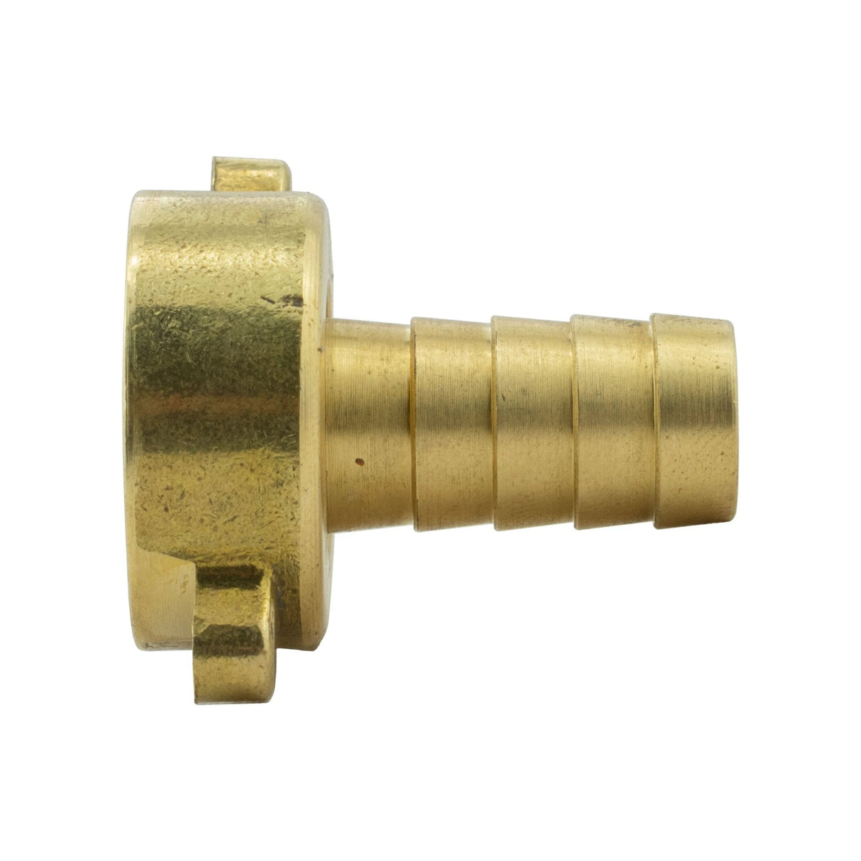 Wall Flange Kit 32mm MDPE + In-Line Valve + 13mm Brass Barb - Armstrong Cheshire