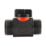 Wall Flange Kit 32mm MDPE + In-Line Valve + 19mm Brass Barb - Armstrong Cheshire