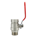 Wall Flange Kit 32mm MDPE + Lever Valve + 32mm MDPE Tee - Armstrong Cheshire