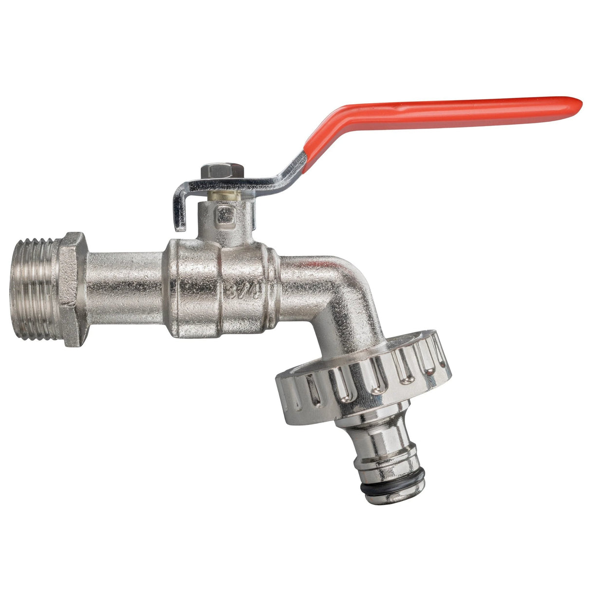 Wall Flange Kit 32mm MDPE + Quick Connect Lever Tap - Armstrong Cheshire