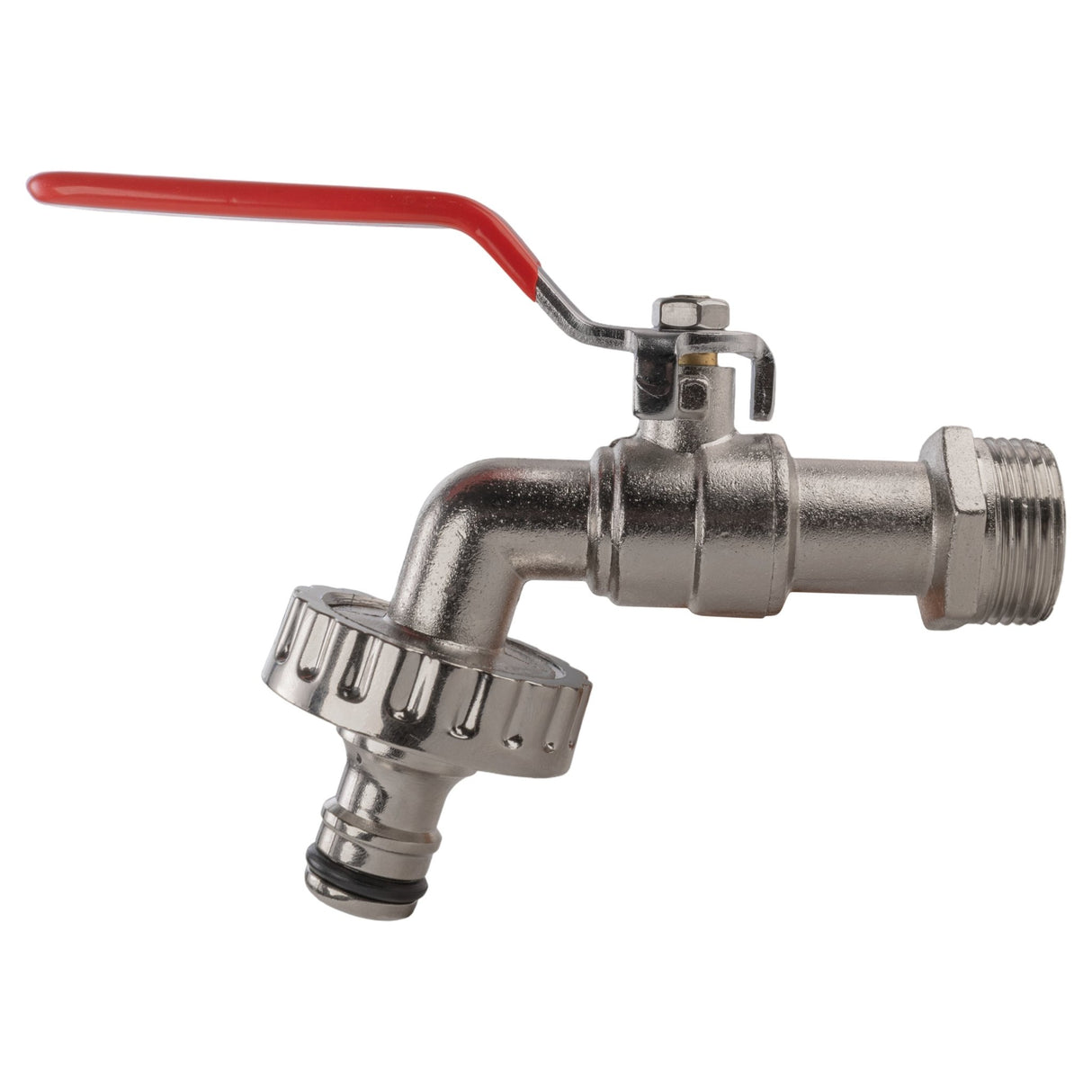 Wall Flange Kit 32mm MDPE + Quick Connect Lever Tap - Armstrong Cheshire