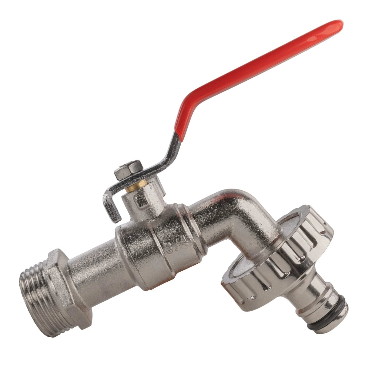 Wall Flange Kit 32mm MDPE + Quick Connect Lever Tap - Armstrong Cheshire