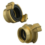 Wall Flange Kit 32mm MDPE + Valve + Geka - Armstrong Cheshire