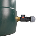 Water Butt Brass Kit 1" with In-Line Valve + 20mm MDPE and Drill Bit - Armstrong Cheshire