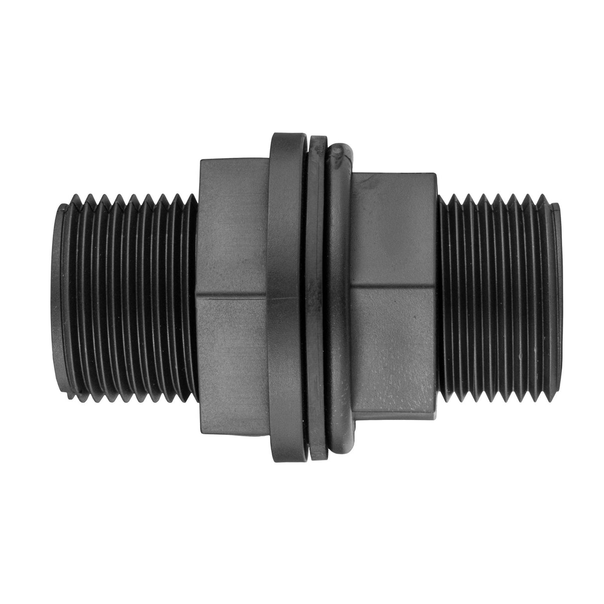 Water Butt Connector 3/4" BSP with In-Line BSPF Valve and 20mm MDPE Straight - Armstrong Cheshire