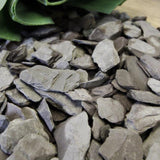 Welsh Blue Plum Crushed Slate Chippings 20mm by Dandy's Topsoil & Landscape Supplies