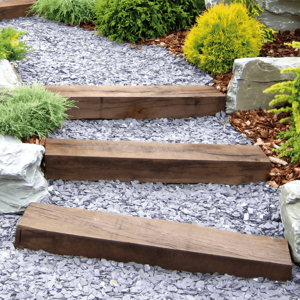 Welsh Blue Plum Crushed Slate Chippings 20mm by Dandy's Topsoil & Landscape Supplies