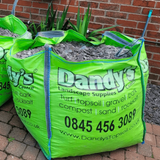 Welsh Blue Plum Crushed Slate Chippings 20mm by Dandy's Topsoil & Landscape Supplies