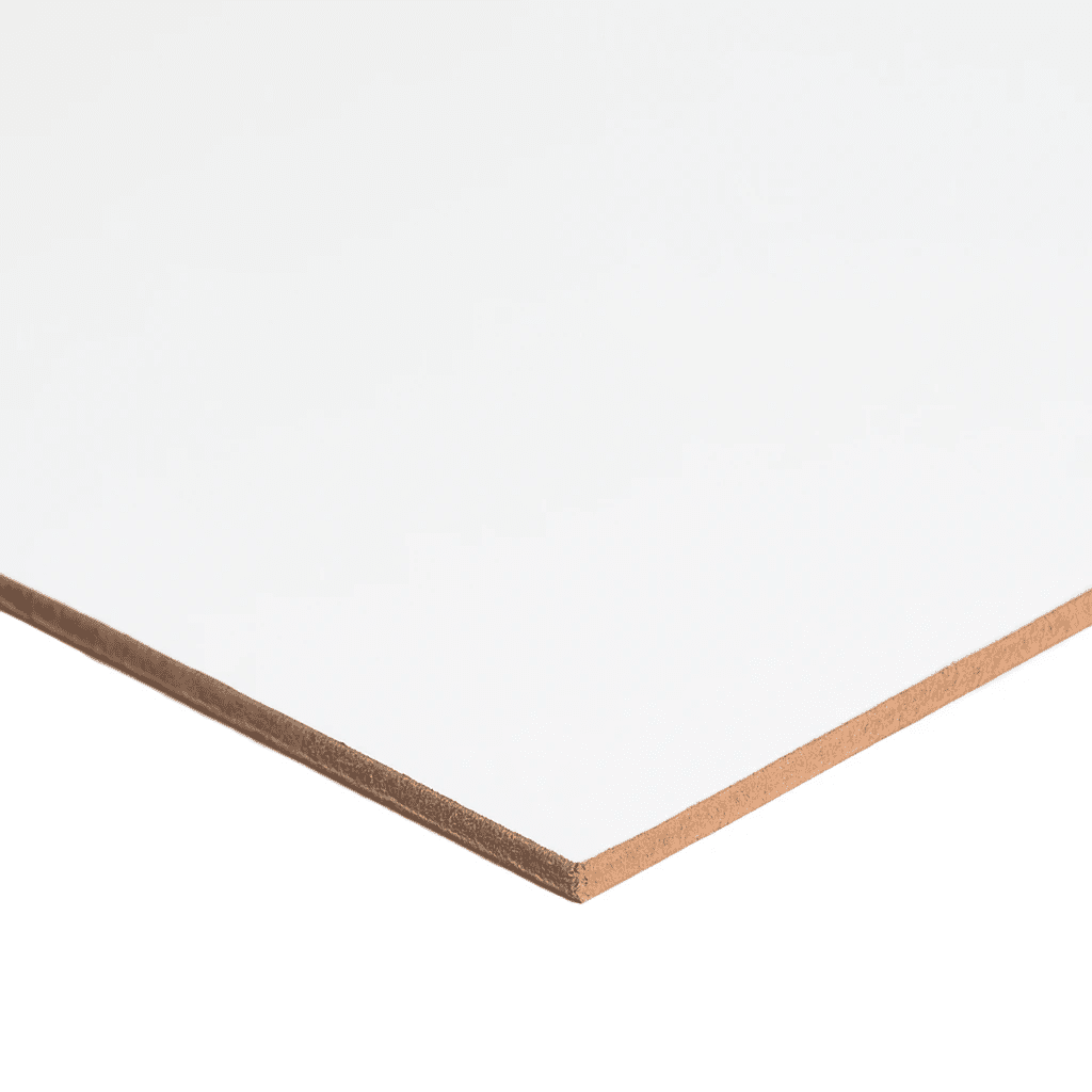 White MDF Board 3mm Thickness Pack of 2 Panels - Armstrong Cheshire