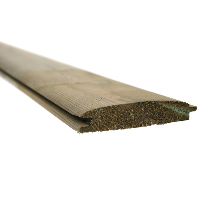 Tanalised LogLap Timber Cladding | External Cladding - Armstrong Cheshire