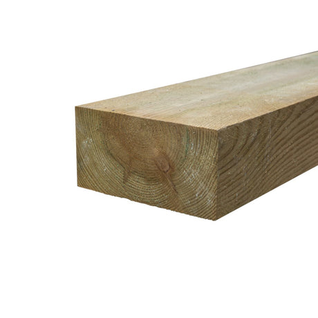 Pack of 2 Treated Timber Sleepers - 100 x 200 x 900mm (5802971693219)