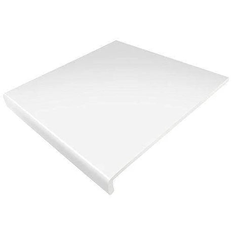 300mm White UPVC Window Board/Cill Cover 1.25m Long 9mm Thick Plastic Window Sill Capping - Armstrong Cheshire