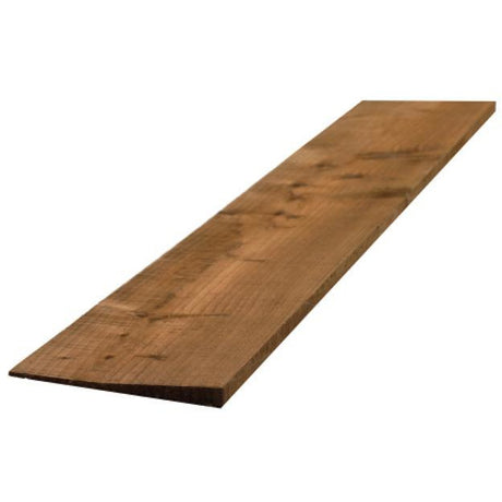Feather Edge Fencing Boards Pressure Treated Brown 125mm in Packs (6679567368371)