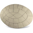 Baroque Oval Paving Patio Kit 3.2m2 Limestone-Armstrong Supplies (2295138123824)