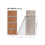 Birtley Heavy Duty Cavity Lintel 100mm HD90 - Armstrong Cheshire