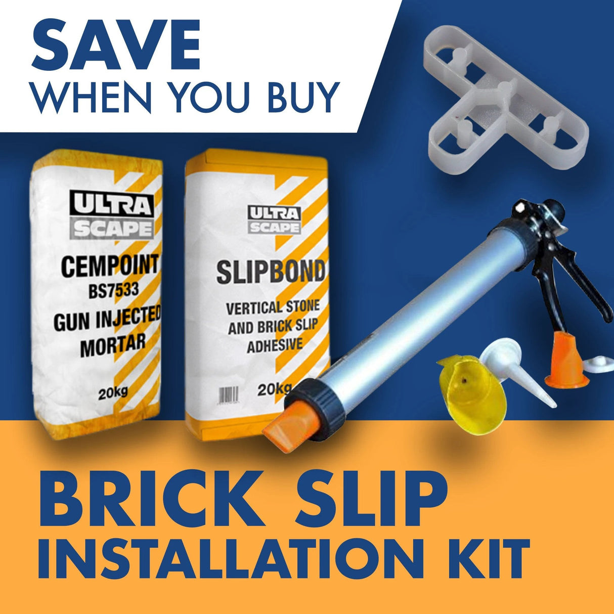 Brick Slip Tiles Installation Kit - Armstrong Cheshire
