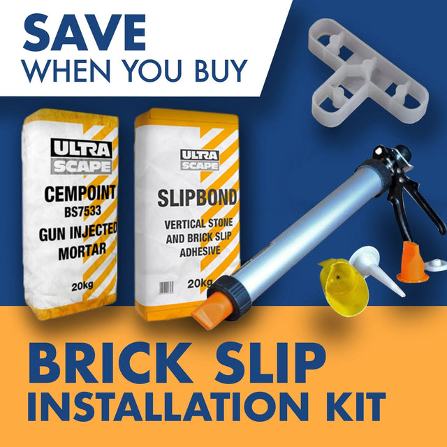 Brick Slip Tiles Installation Kit - Armstrong Cheshire