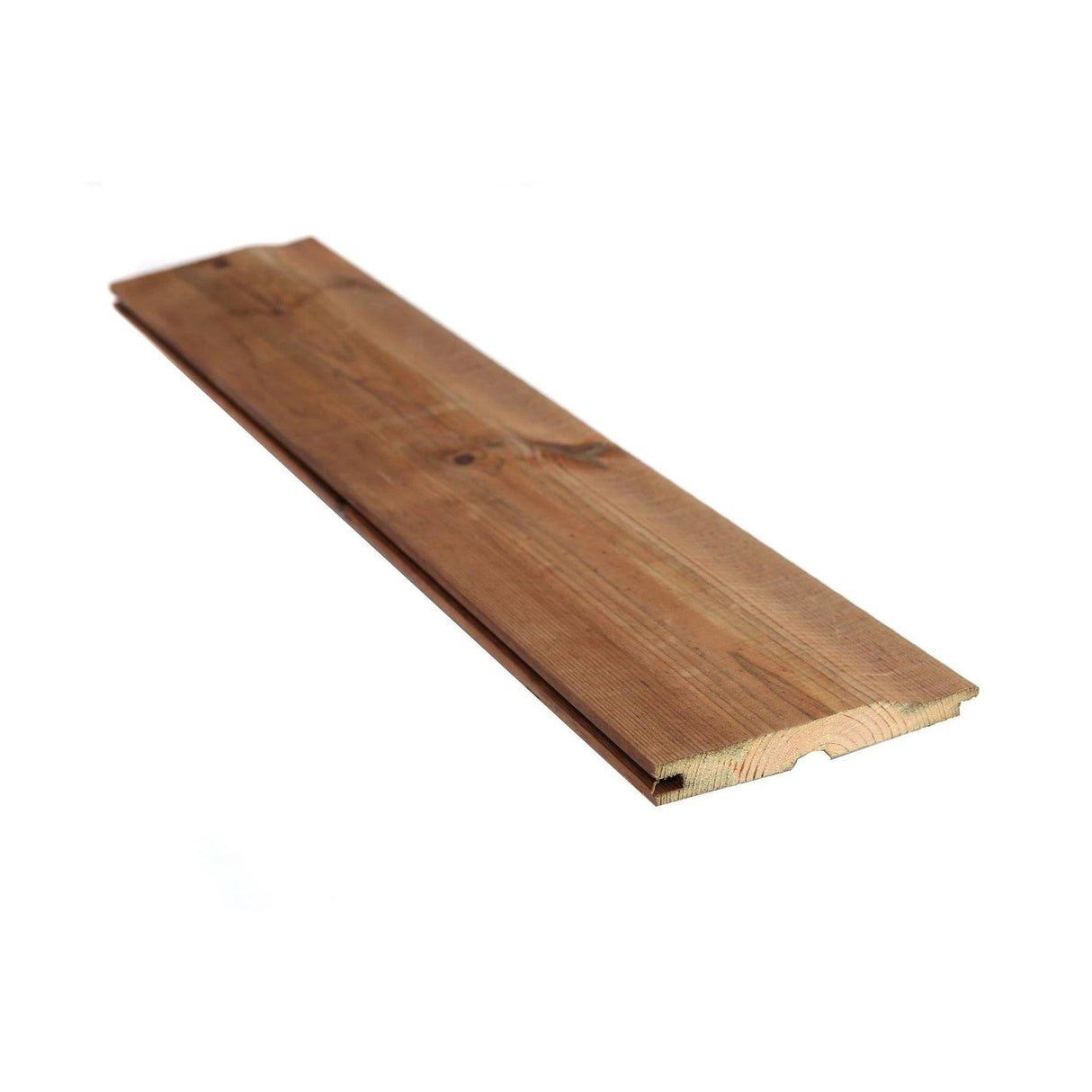 Brown Treated Wooden Shiplap Cladding 19mm x 125mm (5x3/4") - Armstrong Cheshire