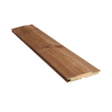 Brown Treated Wooden Shiplap Cladding 19mm x 125mm (5x3/4") - Armstrong Cheshire