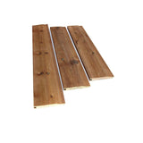 Brown Treated Wooden Shiplap Cladding 19mm x 125mm (5x3/4") - Armstrong Cheshire
