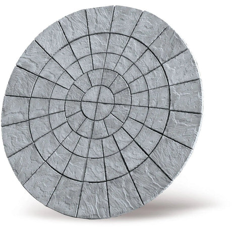Cathedral Circle Concrete Paving Kit Weathered Moss 3.48m Diameter - Armstrong Cheshire