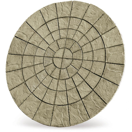 Cathedral Circle Concrete Paving Kit Weathered York 3.48m Diameter - Armstrong Cheshire