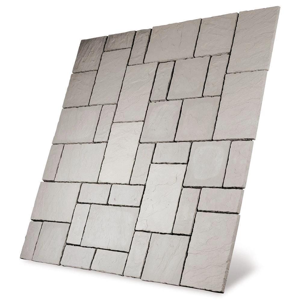 Cathedral Paving Patio Kit 5.76m2 Weathered Moss - Armstrong Cheshire