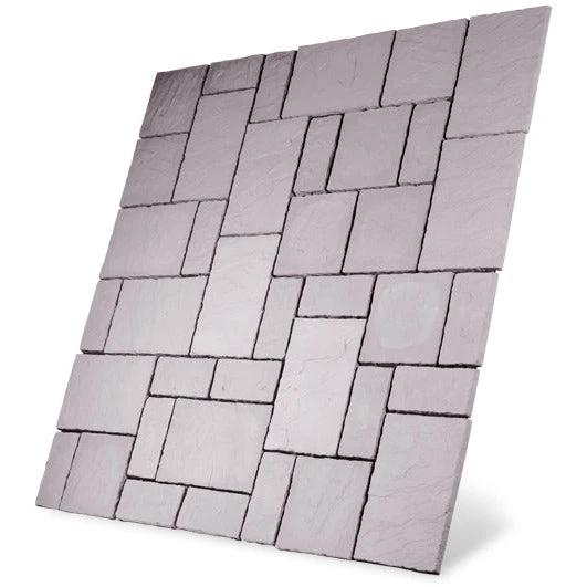 Cathedral Paving Patio Kit 7.29m2 Weathered Moss - Armstrong Cheshire