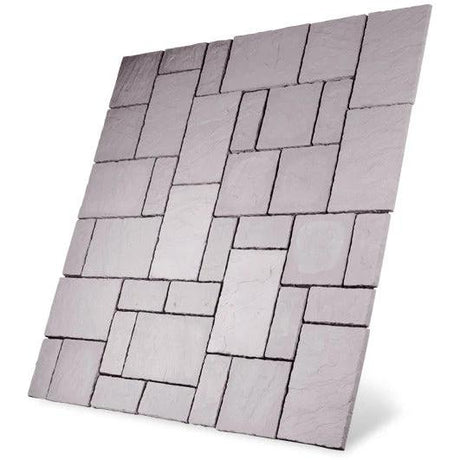 Cathedral Paving Patio Kit 7.29m2 Weathered Moss - Armstrong Cheshire