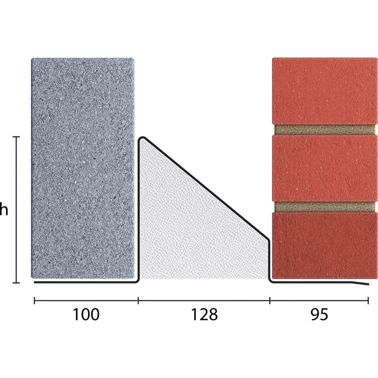 Catnic 130mm CG130/100 Cavity Wall Lintel - Armstrong Cheshire