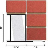 Catnic CN71A Steel Box Lintel For External Solid Walls - Armstrong Cheshire
