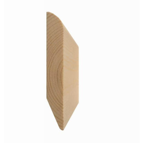 Chamfered and Rounded/Rounded Reversible Skirting Board 19 x 75mm (5681212817571)