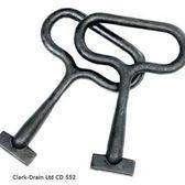 Clark Drain Manhole Cover Heavy Duty Lifting Key - Pair - Armstrong Cheshire