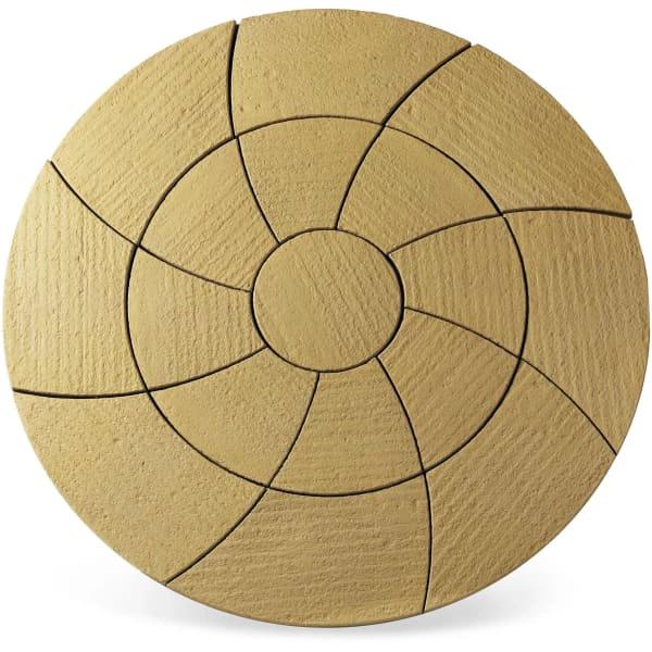 Cloister Catherine Concrete Wheel Paving Patio Kit 2.09m Barley - Armstrong Cheshire