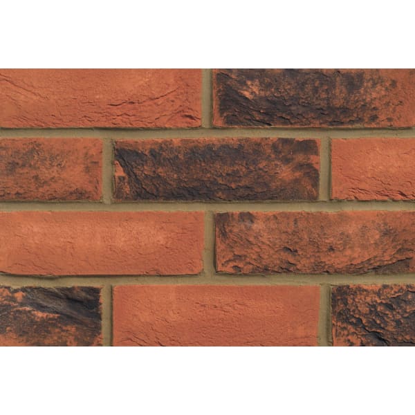 Ecostock Facing Brick 65mm Chelsea Smoked Red Pack of 495 -  (5596595224739)