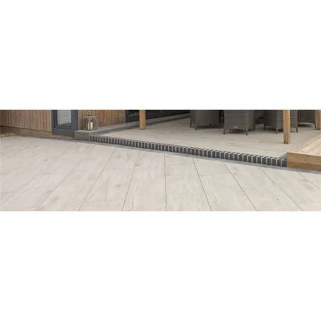 Elegante Timber Porcelain Patio Paving Slabs, 48 Pack, 1200 x 400 x 20 mm - Armstrong Cheshire