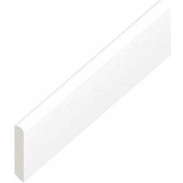 Eurocell Upvc Architrave Cloaking Fillet 1m Length White Gloss-Armstrong Supplies (1389853147184)