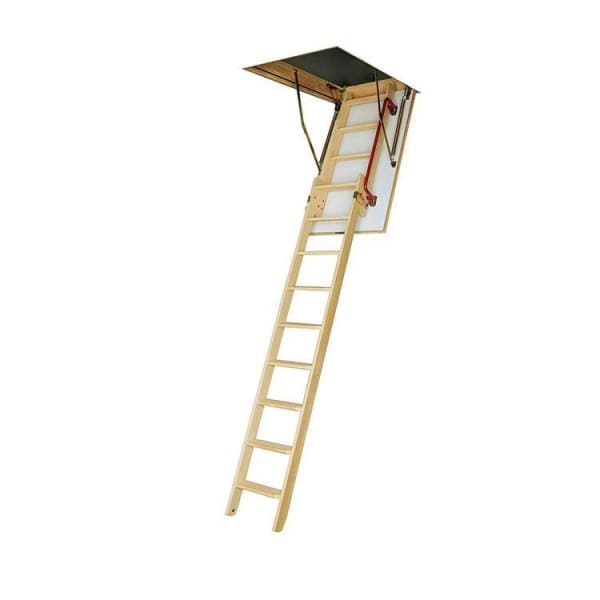 Fakro LDK Sliding Wooden Loft Ladder With Hatch 2.8m Length - 60cm x 120 cm-Loft Ladders-Fakro-Armstrong Supplies (4179320406152)
