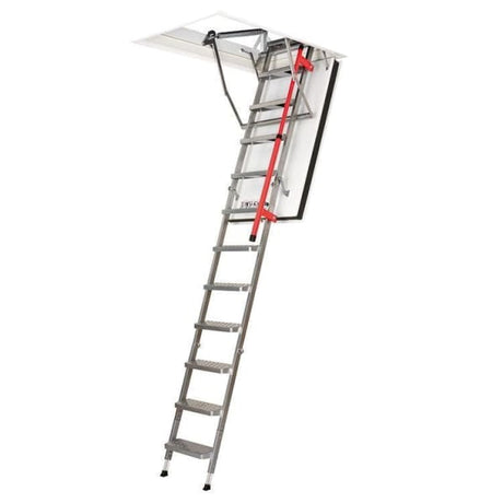 Fakro LMF Fire Resistant Metal Loft Ladder With Hatch 3.05m Length - 86m x 130 cm-Loft Ladders-Fakro-Armstrong Supplies (4179347439752)