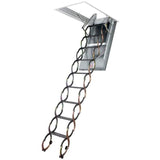 Fakro LSF Fire Resistant Scissor Metal Loft Ladder With Hatch- 50cm x 70 cm-Loft Ladders-Fakro-Armstrong Supplies (4179715195016)