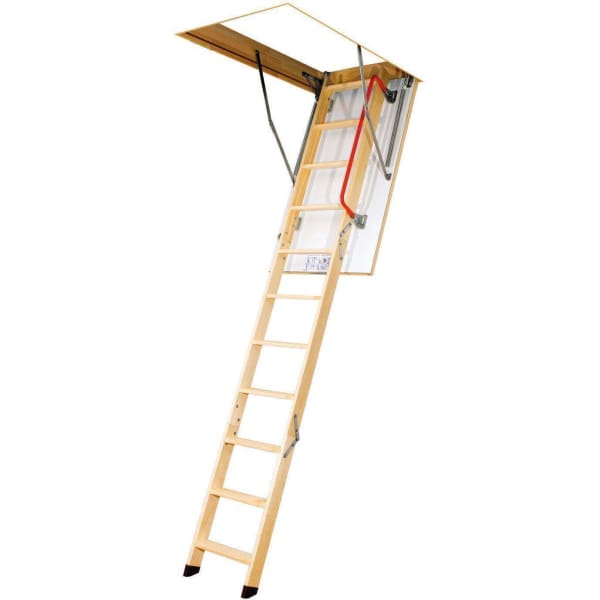 Fakro LWK Komfort 4 Section Wooden Loft Ladder 2.8m Length - 60cm x 100cm-Loft Ladders-Fakro-Armstrong Supplies (4179748323464)