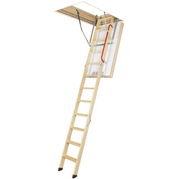 Fakro LWT Energy Efficient Wooden Loft Ladder 3.05m Length - 70cm x 130cm-Loft Ladders-Fakro-Armstrong Supplies (4179764084872)