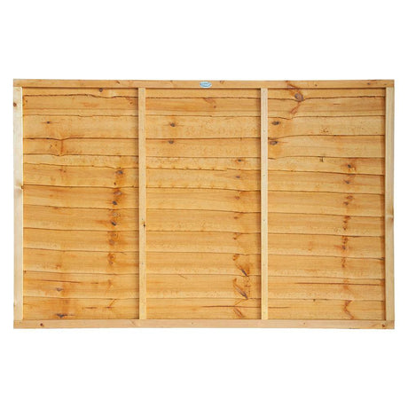 Garden Fence Panels Superior Lap in Packs 1828mmx 1200mm (6ft x 4ft) - Armstrong Cheshire