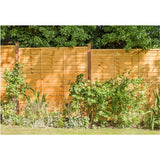 Garden Fence Panels Superior Lap in Packs 1828mmx 1500mm (6ft x 5ft) - Armstrong Cheshire
