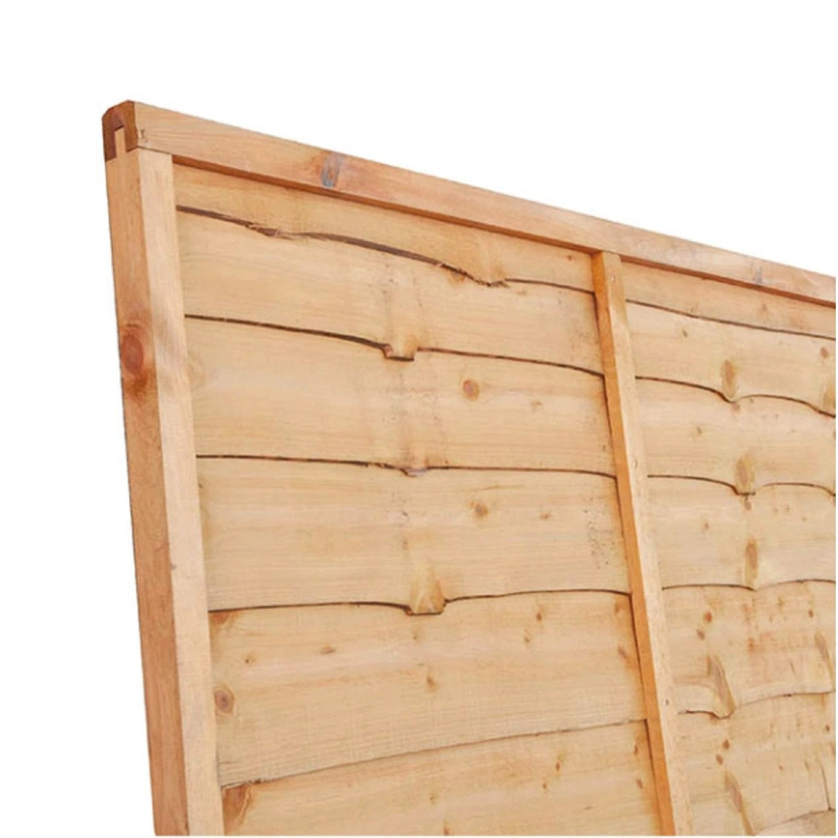 Garden Fence Panels Superior Lap in Packs 1828mmx 1800mm (6ft x 6ft) - Armstrong Cheshire