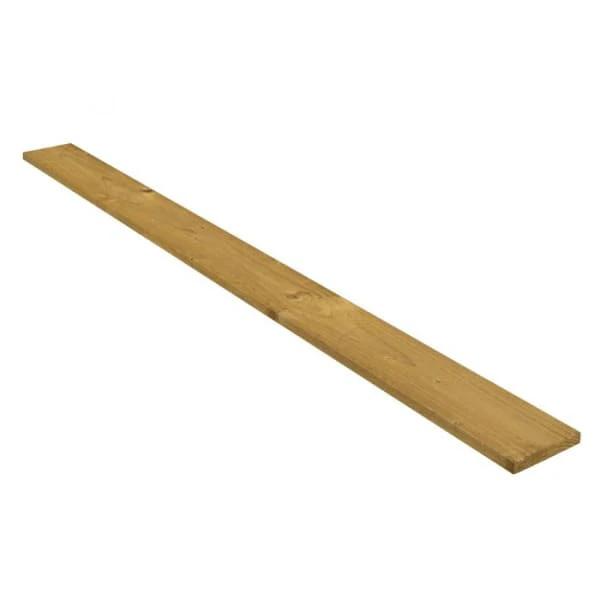 Green Timber Gravel Board 100mm x 22mm (4x1) PACK DEAL - Armstrong Cheshire