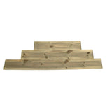 Green Treated Tongue and Groove TGV External Wood Cladding - 14mm x 113mm Finished Size - Armstrong Cheshire