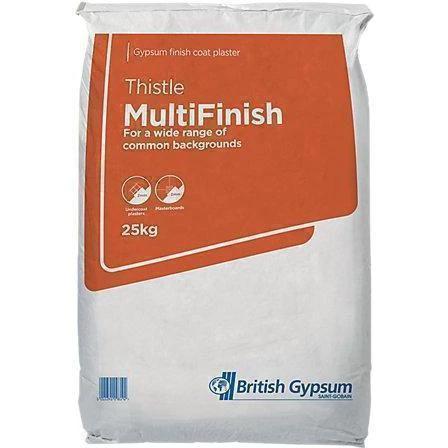 Gyproc Thistle Multi Finish Plaster 25kg - Armstrong Cheshire